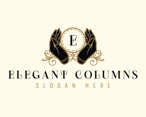 Elegant Hand Spa logo design