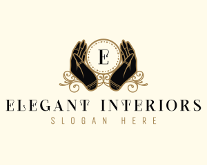 Elegant Hand Spa logo design