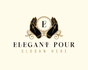 Elegant Hand Spa logo design