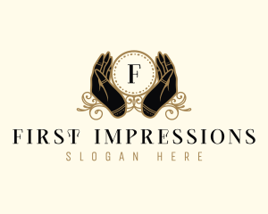 Elegant Hand Spa logo design