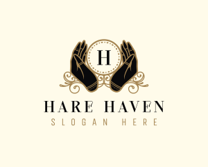 Elegant Hand Spa logo design