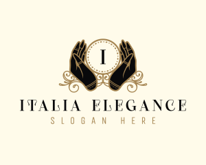 Elegant Hand Spa logo design