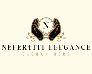 Elegant Hand Spa logo design