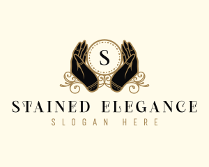 Elegant Hand Spa logo design