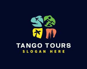 Trip Travel Tour logo design