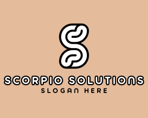 Company Brand Letter S logo design