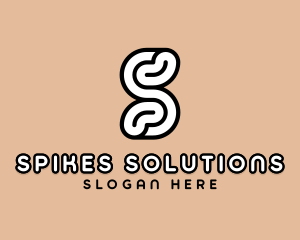 Company Brand Letter S logo design