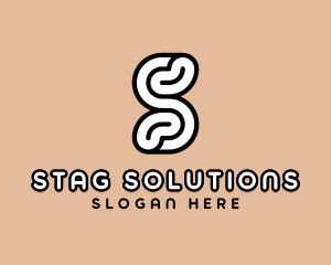 Company Brand Letter S logo design