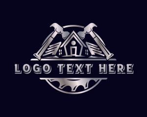 Realtor - Hammer Roofing Renovation logo design