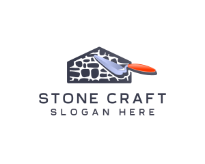 Masonry - Trowel Stone Masonry logo design