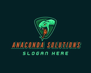 Anaconda - Snake Venom Gaming Esports logo design