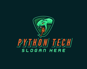 Python - Snake Venom Gaming Esports logo design