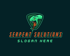 Snake Venom Gaming Esports logo design