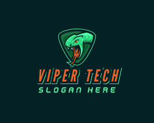 Viper - Snake Venom Gaming Esports logo design