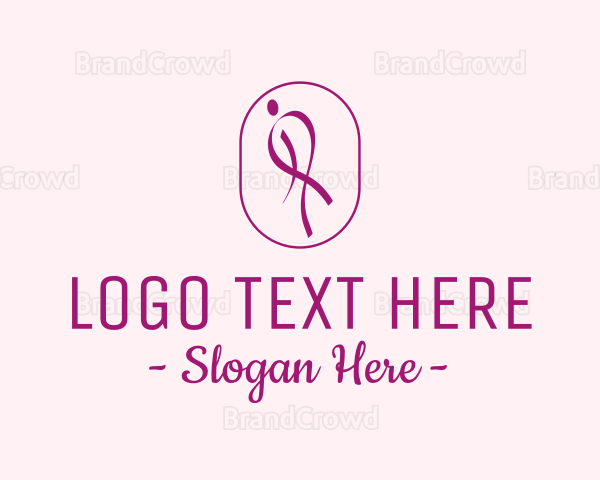 Feminine Ribbon Cosmetics Logo