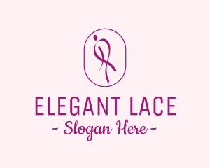 Lace - Feminine Ribbon Cosmetics logo design
