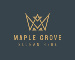 Modern Royal Crown logo design