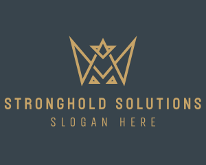 Modern Royal Crown logo design