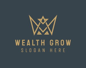 Modern Royal Crown logo design