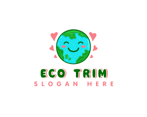 Eco Happy Planet logo design