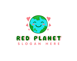 Eco Happy Planet logo design