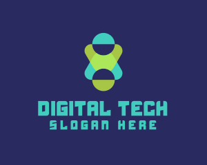 Digital Tech Software logo design