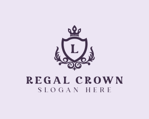 Royalty Shield Event logo design