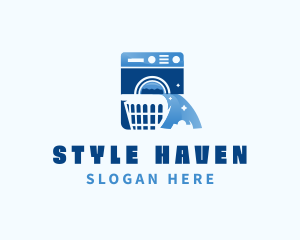 Laundromat - Laundromat Clothes Washing logo design