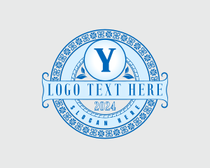 Luxury - Greek Upsilon Letter Y logo design