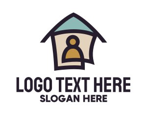 Human House Realtor Logo