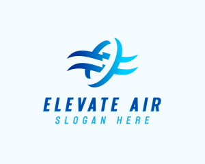 Air Conditioning Ventilation  logo design