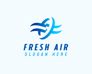 Air Conditioning Ventilation  logo design