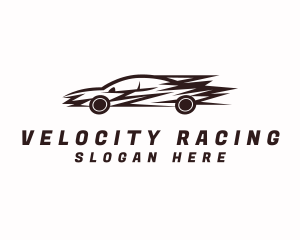 Car Racing Vehicle logo design