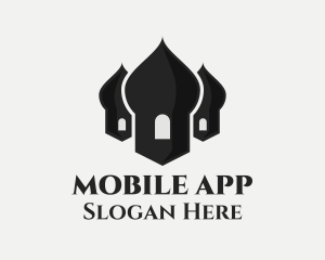 Modern Mosque Architecture Logo