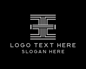 Draft - Upscale Creative Letter E logo design