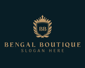 Royal Boutique Hotel logo design