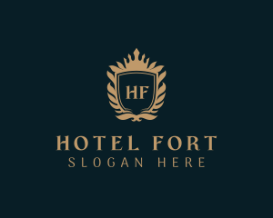 Royal Boutique Hotel logo design