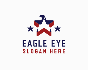 American Star Eagle logo design