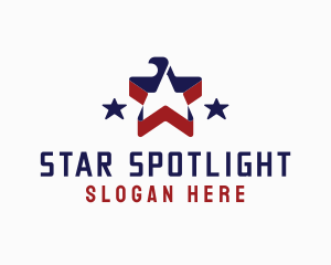 American Star Eagle logo design