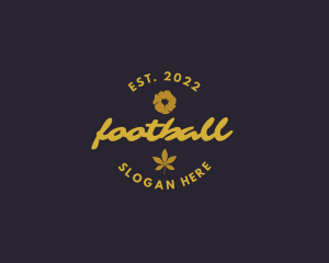 Marijuana - Classic Floral Leaf logo design
