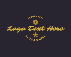 Classic Floral Leaf Logo