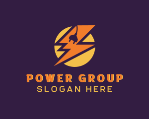 Charging Power Bolt Logo