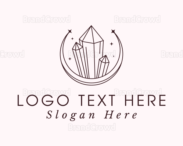 Luxury Crystal Sparkle Logo