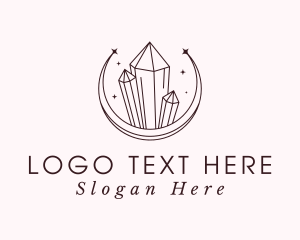 Luxury Crystal Sparkle Logo