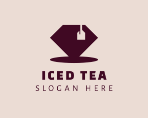 Diamond Tea Bag logo design