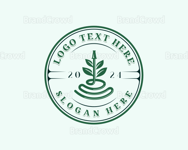 Garden Hose Landscaping Logo