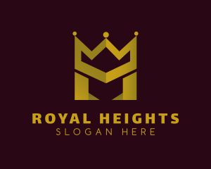 Highness - Luxurious Monarch Letter M logo design