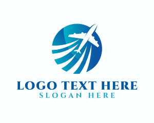 Transport Plane Airline Logo