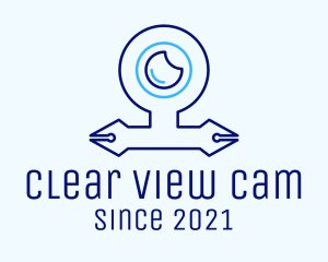 Webcam Pen Nib logo design