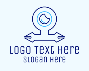 Webcam Pen Nib Logo